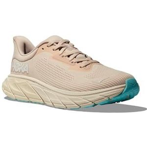 Hoka Women's Arahi 7 Sneaker, Vanilla/Cream, 5