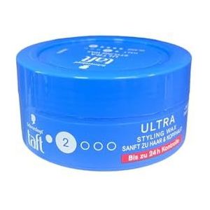 TAFT - Styling Wax Ultra - Haarwax - 5 x 75 ml - Tot 24 uur houdbaar - Veganistische formule