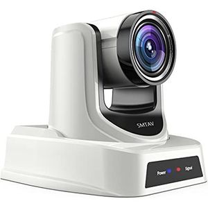 SMTAV Witte Volledige HD-Uitzending en Conferentieptz Camera, POE Gesteund (20X, NDI)