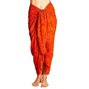 PANASIAM Sarong B017 Orangeleaf, L