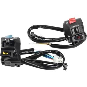 GCLANXI De driewieler-hendelschakelaar is geschikt for de Luonxin 125, 110 en 150 motorfietsaccessoirekits.(Left and right pair)