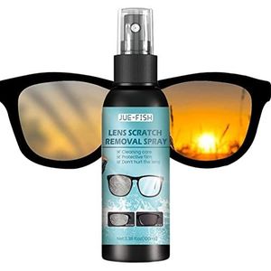 100ml Eyeglass Lens Scratch Removal Spray, Repair Spray For Glasses Lens, Lens Cleaner For Glasses, Free Eye Glasses Repair Spray, Dirt Oil Cleaning Tools For Optical Equipment