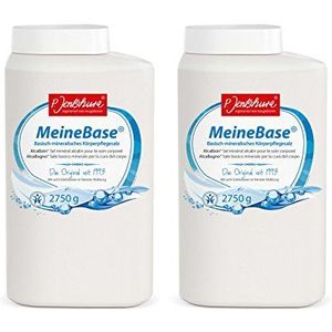 Jentschura - Meine Base - Badzout - 2 x 2750 g - Basisch-mineraal lichaamsverzorgingszout