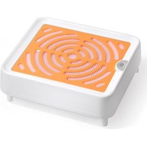 36000 RPM Super Zuig Nalstofzuir Krachti Nalstofzuir Nail Art Manicure Ventilator Stofzuir en Filter(Orange)