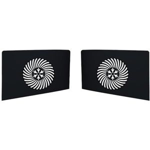 Game Console Top Cover voor PS5 Slim Vervanging Beschermhoes Koeling Behuizing Shell (zwart)