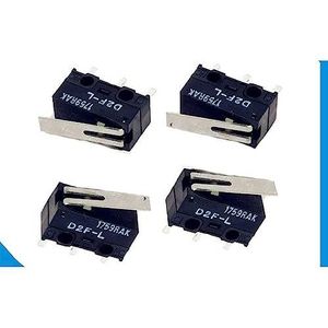 SFOCQVISH 1-10Pcs Muis Micro Schakelaar D2F-L Muis Knop Fretting D2F (Onecolor)