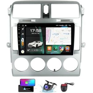 Android 13 Autoradio 9 Duim Touch Display Voor Kia Carnival UP GQ 2002-2006 Met Draadloze Carplay Android Auto/GPS/4G WiFi/FM RDS DAB+/Buletooth/Bediening op het stuur + Camera DVR(NF-5)