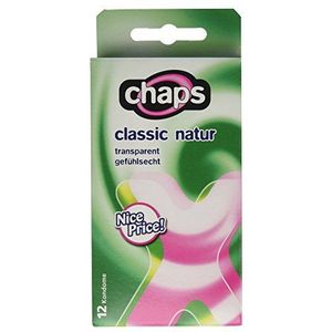 Chaps Classic Natuur condoom, 12 stuks