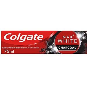 Whitening Toothpaste With Activated Carbon Max White Charcoal 75 ml