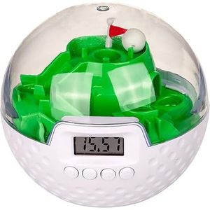 ootb Wekker ""Golfbal"" Digitale kunststof klok alarm tafelklok met speelfunctie