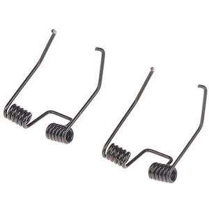 jiuxinyun 2Pcs Rvs Lente Staal Dubbele Torsie Lente Kapper Accessoires Universele Elektrische Tondeuse Vervanging Lente