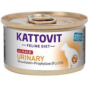 Kattovit Feline Diet Urinary Kalf, 85 g - 12 stuks