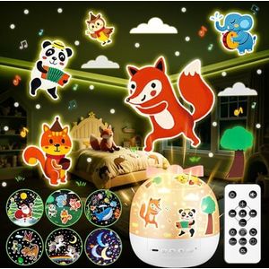 Cadrim Sterrenhemelprojector, led-sterrenlicht, projector, nachtlampje, sterrenprojector, lamp, bluetooth, muziek, timer, sterrenlicht, projector voor kinderen, slaapkamer, cadeau, party, nachtlampje