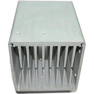 FULIMEI CPU Aluminium Koellichaam 80 * 80 * 80mm Elektronische Aluminium Luchtgekoelde Radiator Kan Installeren Fan Aluminium profiel
