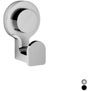 2 stuks kleerhangers KISSY chroom 6 x H 9,4 x 5,3 cm