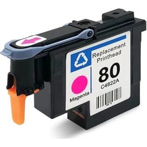 80 Printkop Printkop for D-esignjet 1050 1055 1055cm 1050c C4820A C4821A C4822A C4823A Plus Printer(1PCS Magenta)