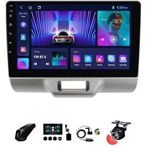 BOJONTN 22,9 cm (9 inch) Android 12 Autoradio 2 DIN voor Suzuki Every Wagon 2015+ met achteruitrijcamera, stuurwielbediening, Bluetooth, GPS, Navi CarPlay, draadloos (grootte: S100 1+32G)