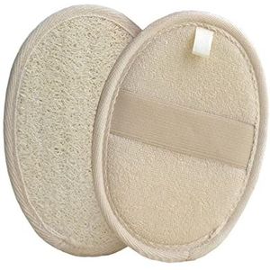 Imtrub Luffa -peeling-pad voor het lichaam, lichaamsborstel voor spa, baden en douches, luffa-wasmachine, reinig je lichaam grondig