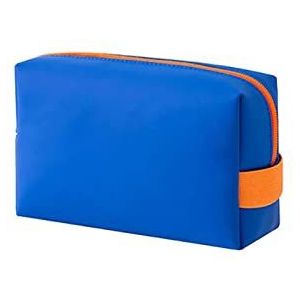 DieffematicHZB make-up tas Travel Cosmetic Bag Makeup Case Women Zipper Make Up Handbag Organizer Storage Pouch Toiletry Wash Bags (Color : Royal blue)