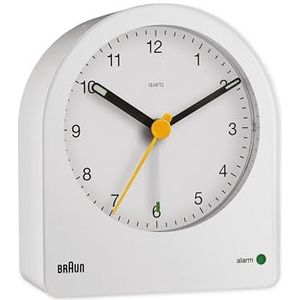 Braun BC22 Kwartswekker Wit, Geel