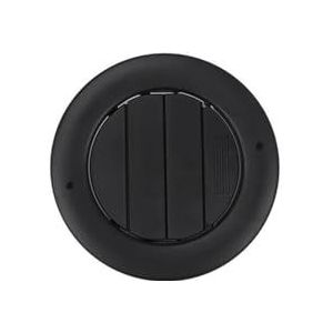 Airconditioning Ventilatieopeningen Voor Ford Voor Expeditie Voor Explorer Voor Navigator Voor Lincoln Voor MKT Autodak Hemel Plafond Air Vent Outlet Uitlaat Grille A/C luchtopening (Size : Black)