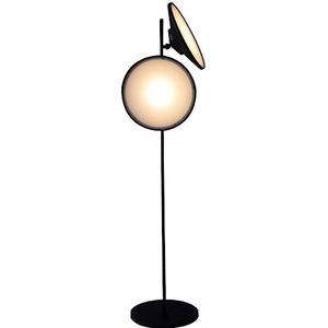 Staande Lamp LED Industriële Vloerlamp Staande Lamp Met 2 Verstelbare Koppen, Rustieke Hoge Staande Lampen Voor Woonkamer Slaapkamer Vloerlamp
