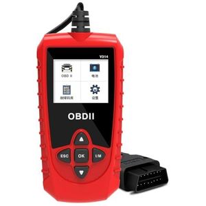 Pesfehhy V314 Automotive Diagnostic Tool Auto OBDII-Scannerlezer Geïntegreerde Codeleeskaart