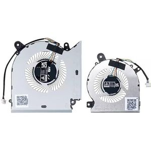 Laptopkoeler CPU GPU-koelventilator voor MSI GF66 GL66 GF76 MS-1581 1583(ONE PAIR)
