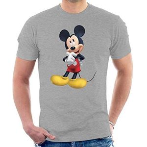 Disney Mickey Mouse Denkend Pose T-shirt voor heren