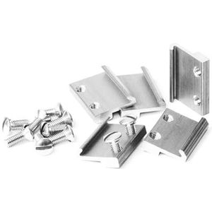 Massoth - RAIL CLAMPS G SCALE NICKEL-PLATED 19MM 50/PACK