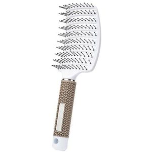 1 stks Haarborstel Vrouwen Haar Borstel Massage CombScalp Krullend Kammen Borstels Kappers Gereedschap (Maat: Wit1)