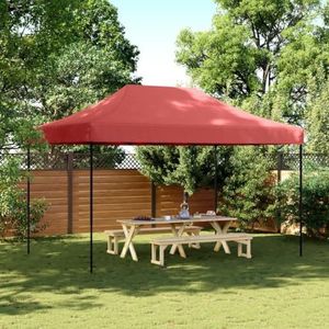 Gazon & Tuin Opvouwbare Feesttent Pop-Up Bordeaux 440x292x315 cm Outdoor Living