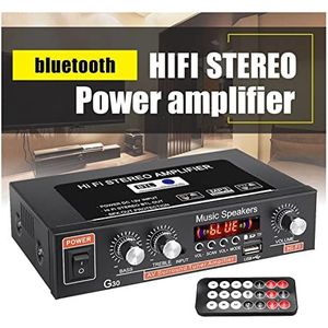 800W HIFI Stereo Audio Auto Versterker Bluetooth 2 Kanaals Digitale Krachtige for Subwoofer Audio-processor(G30 600W)