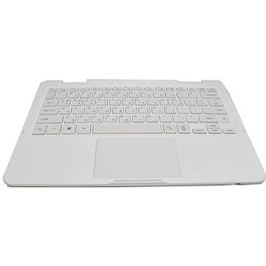 Koreaanse taal Palmrest Top Case Bovenste behuizing met toetsenbord touchpad voor Samsung NP930QAA NT930QAA 930QAA Witte kleur