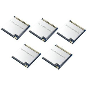Lubeby Smart 868 Mhz 915 MHz RF Transceiver SX1276 LoRa Module Ingebouwde Temperatuursensor LoRa1276 Netwerkzenders (868 MHz * 5 PCS)