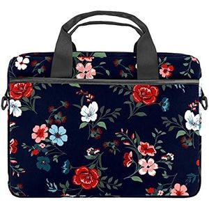 Laptop Tas 14.5 Inch, Panda Bamboe Business Aktetas voor Mannen Vrouwen Schouder Messenger Bag Case Mouw Handvat Case voor Computer/Notebook