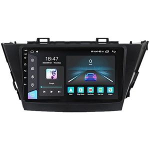 Android 14 autoradio voor Toyota Prius Plus V Alpha 2012-2017 Carplay Wireless Android Auto,Dubbel Din autoradio 9 Inch met Navigatie Bluetooth WiFi GPS HiFi RDS/FM+AHD(A,H5 4G+64G)