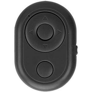 Bluetooth-Afstandsbediening Page Turner, Fingertip Page Turner Telefooncamera Video-opname Afstandsbediening voor Smartphones Tablets, Ondersteuning voor Korte Video-app (Zwart)