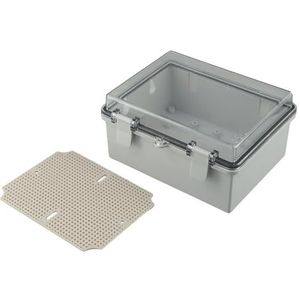 Weerbestendige stopcontactafdekking, Waterdichte verdeeldoos IP66-beschermingsstopcontact van kunststof met transparante afdekking for elektrisch gereedschap for gazon en tuin