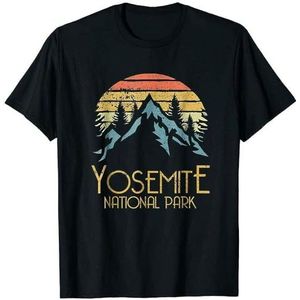 Vintage Yosemite National Park California T-Shirt T-shirts & overhemden(Medium)
