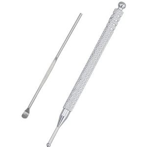 Lengte accupressuurstaaf, 10 cm, acupunctuurstift, acupressuurstift, accupressuur, kogeldiameter 2/5 mm, multifunctioneel voor massage, meridiaanstift, acupressuurstift, acupressuurpen, massagepen,
