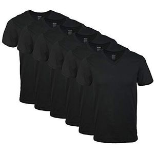 Gildan Herenonderhemd (verpakking van 6 stuks), zwart (verpakking van 6 stuks), L