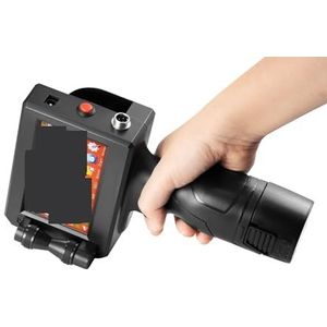 27 Taal Datum Nummer Vervaldatum Label Plastic Doos Hand Jet Handheld Thermische 12.7MM Inkjetprinter,Soepele werking