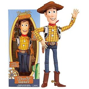 Toy Story Talking Woody Action Man speelgoed figuren 38 cm cartoon model pop verzameling speelgoed verjaardagscadeau voor kinderen