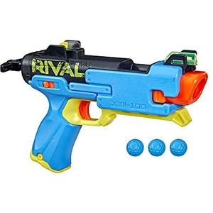 NERF Rival Fate XXII-100 Blaster, Most Accurate Rival System, Adjustable Rear Sight, Breech Load, Includes 3 Rival Accu-Rounds