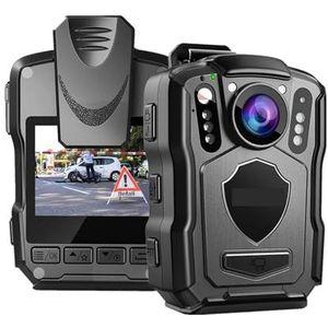 Draagbare DV-camera M5 1440P Body Camera 64GB Politie Recorder 4200mAh Batterij Bodycam Borst Camera IP67 Waterdichte Mini Body cam