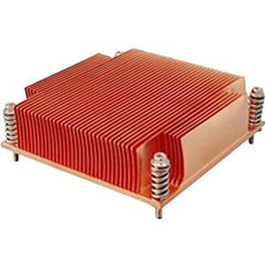 Inter-Tech K-129 CPU-koeler Passief 1HE compatibel met socket 1155/1156