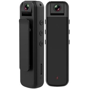 Action Camera, CS06 Mini HD Body Camera 1080P Sport Camera Hotspot 1.4-inch Display Met Nachtzicht Infrarood Recorder Videocamera Soepele Stabilisatie(Add 256G card,CS05)