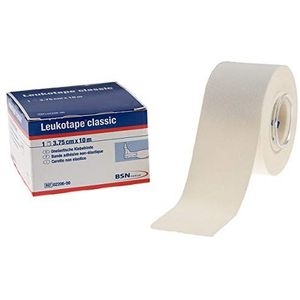 Leuko - Tape Classic - Wit - 10 m x 3,75 cm - Niet-elastisch Plakband