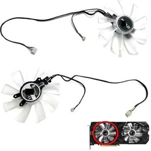 FY010015M12LPA 100mm 4pin RTX2070 GPU-Koeler Compatibel met RTX2060S 2070 2070S 2080 2080S EX Grafische Kaart-Koeler (G)